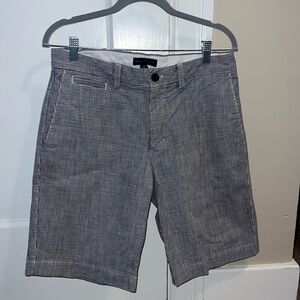 Men’s Banana Republic Cotton Shorts Size 31 - Navy & White